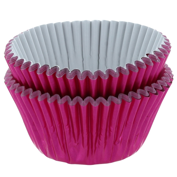 Cupcake Backförmchen - Metallic Pink
